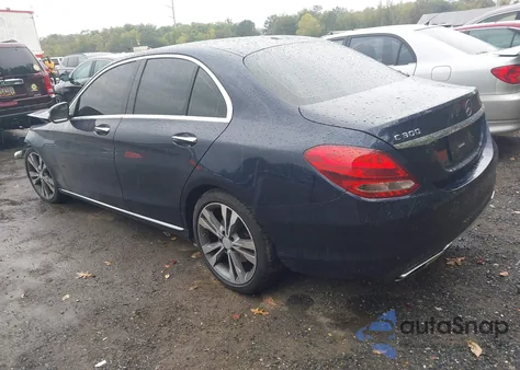 2015 Mercedes-Benz C 300 from USA, damaged, VIN 55SWF4JB9FU051229